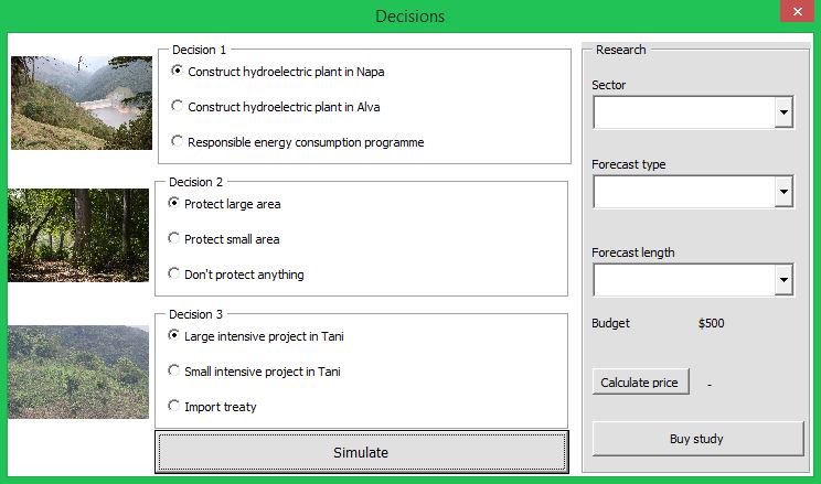 weap interface